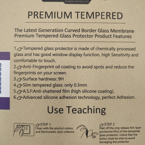 Lot of 6 Glass Screen Pro Premium Tempered Glass Device Screen Protectors 10.3" - Picture 3 of 9